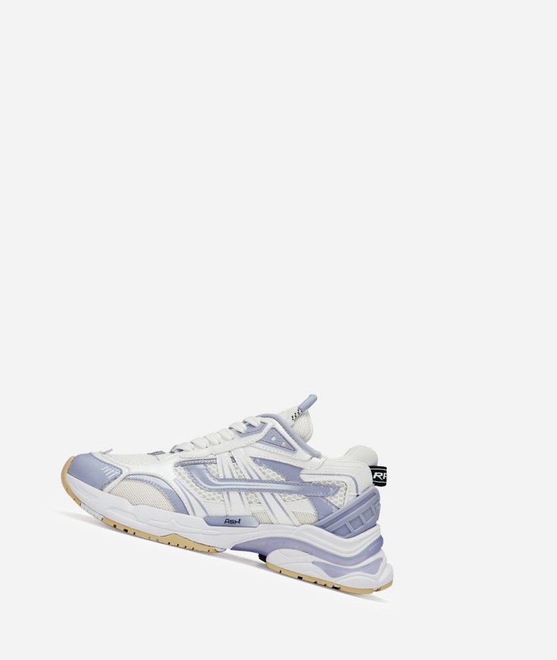 Low-Top Sneakers ASH Race Blanche Femme | MRW-3603010