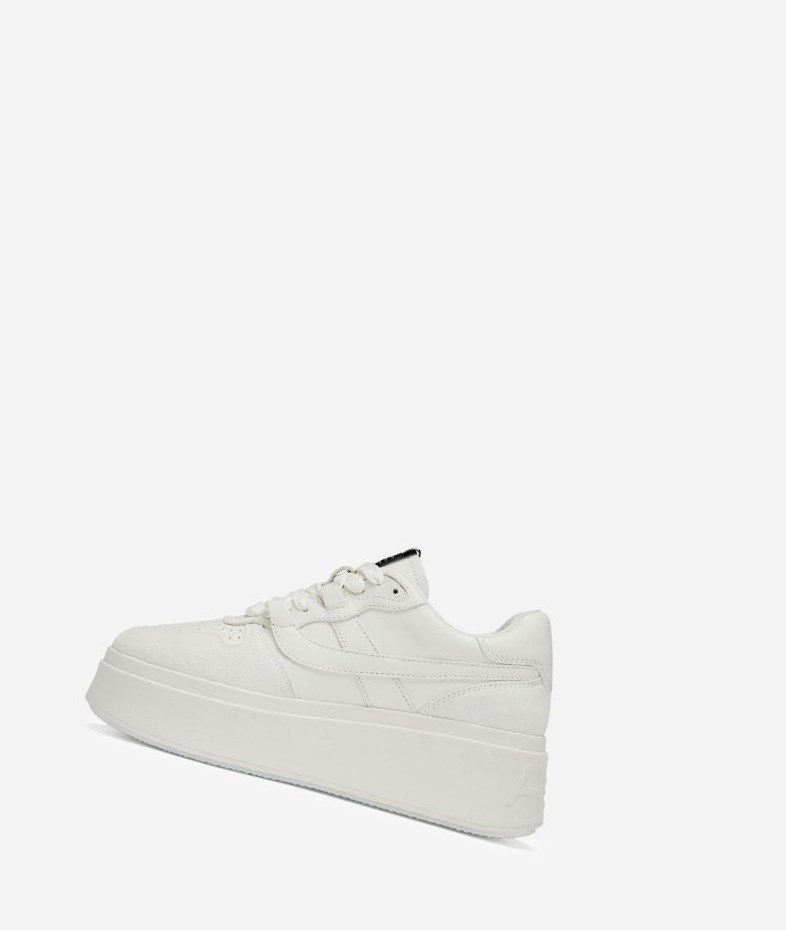 Low-Top Sneakers ASH Match Blanche Femme | LDO-3440301