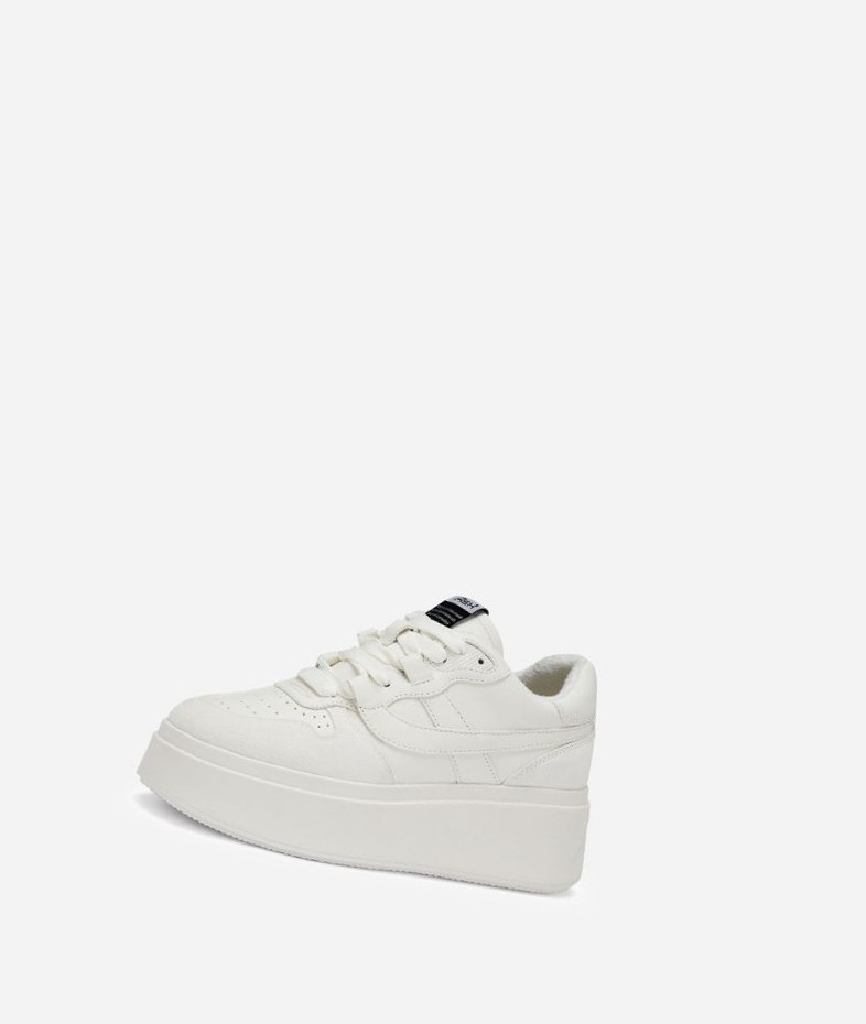 Low-Top Sneakers ASH Match Blanche Femme | LDO-3440301