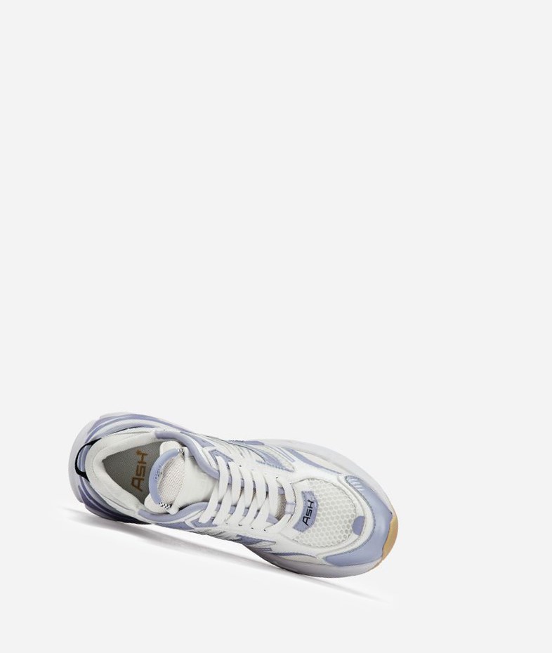 Low-Top Sneakers ASH Race Blanche Femme | MRW-3603010