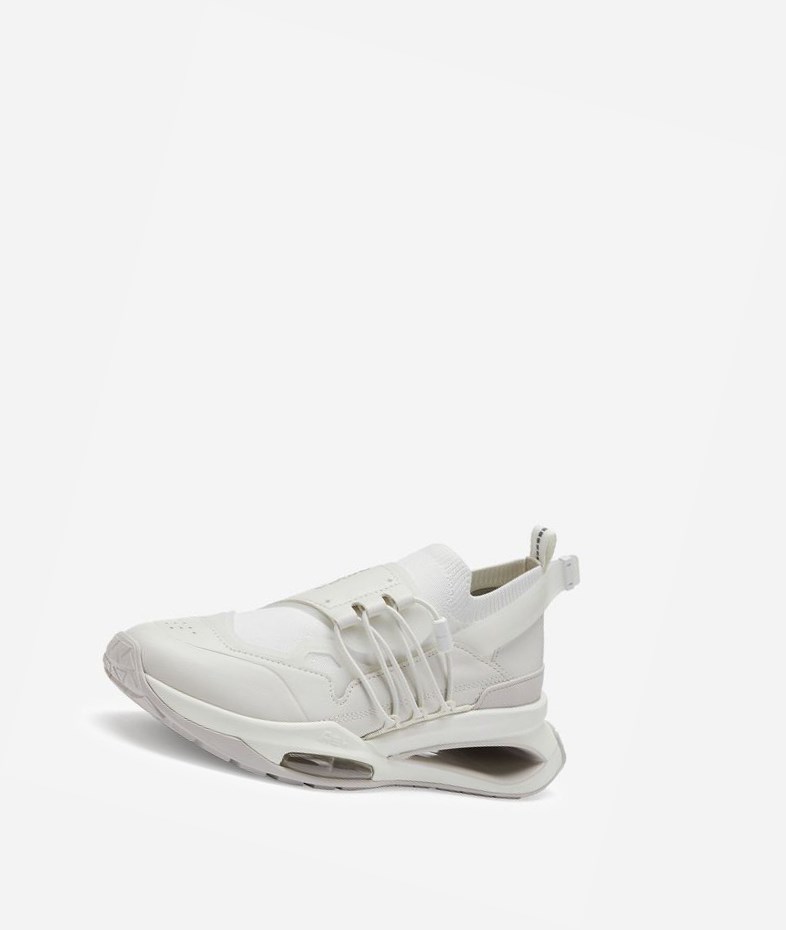 Low-Top Sneakers ASH Futura 100 Blanche Blanche Femme | GIK-9163672