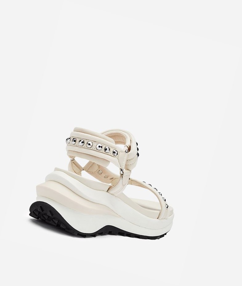 Sneaker Sandals ASH Shogun Talc Femme | KFW-0224763