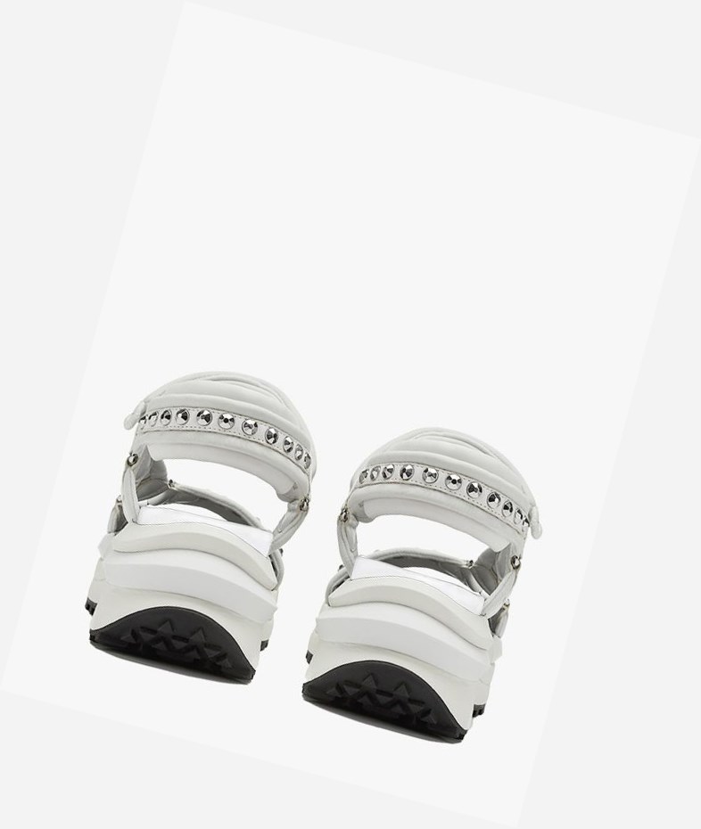 Sneaker Sandals ASH Shogun Blanche Femme | QKI-6646276