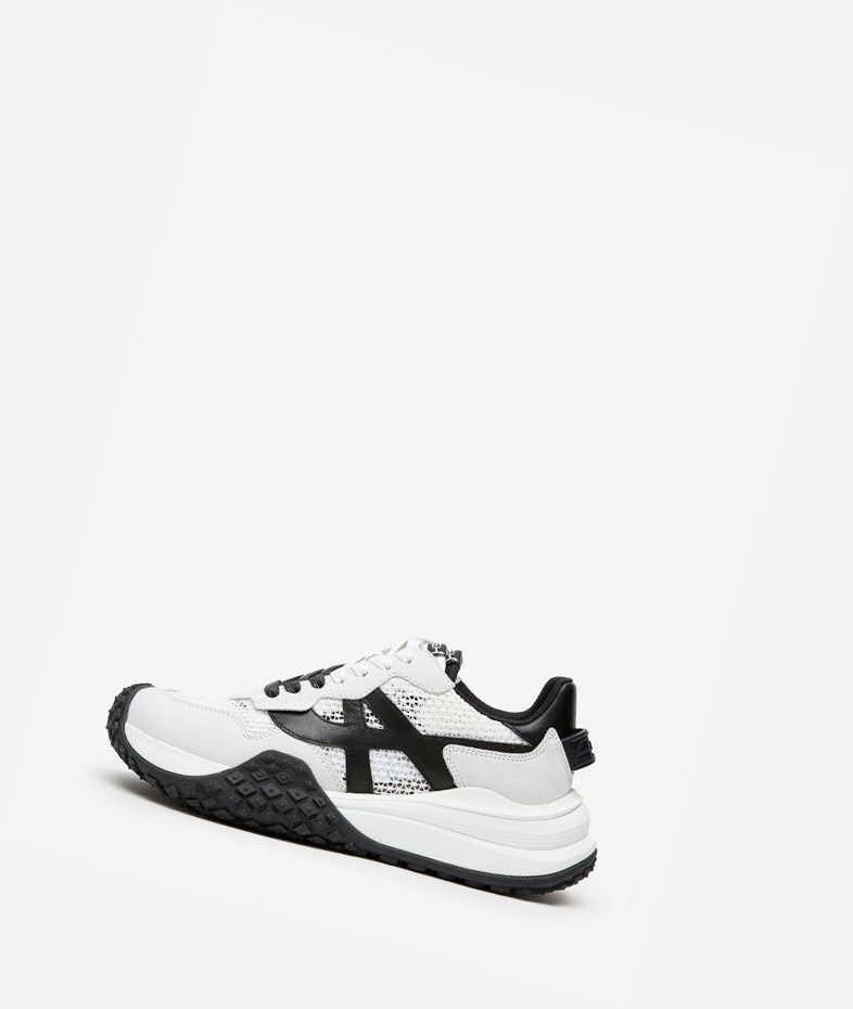 Low-Top Sneakers ASH Joker Blanche Noir Blanche Femme | YWN-5972536