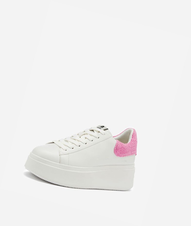 Low-Top Sneakers ASH Moby Be Kind Blanche Femme | KOK-1172815