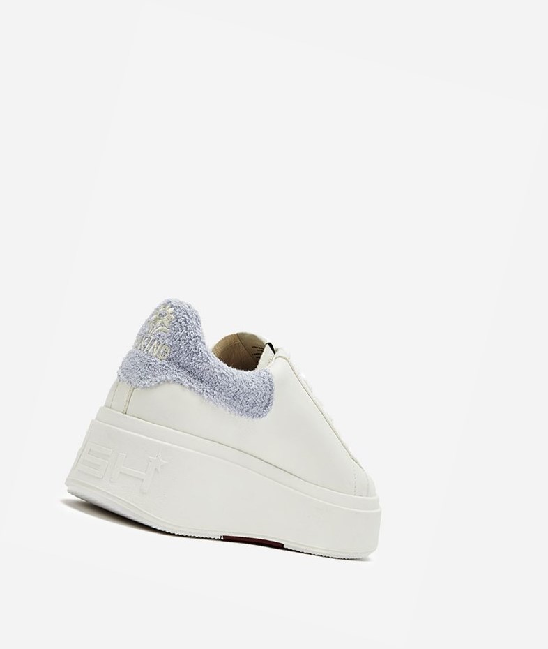 Low-Top Sneakers ASH Moby Be Kind Blanche Femme | NMF-7094951