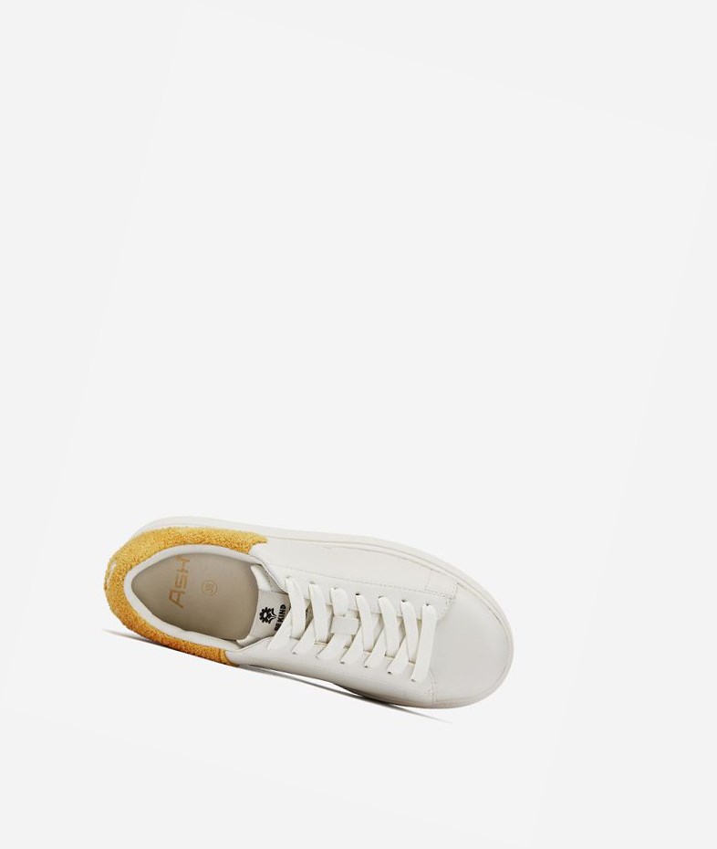 Low-Top Sneakers ASH Moby Be Kind Blanche Femme | AUD-7375978