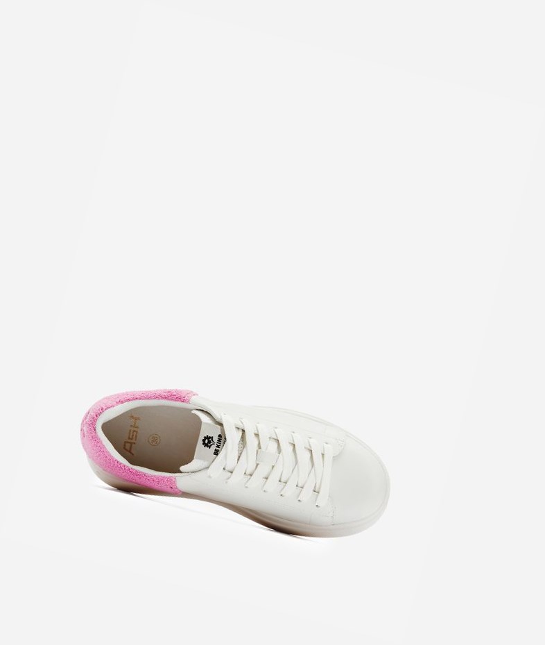 Low-Top Sneakers ASH Moby Be Kind Blanche Femme | KOK-1172815