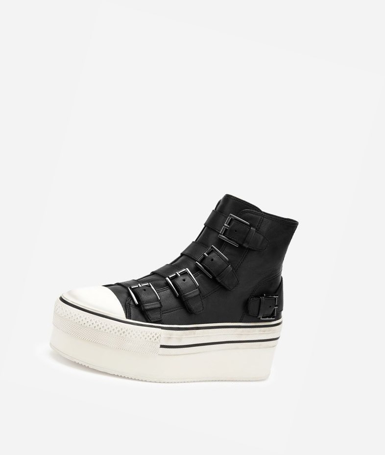 High-Top Sneakers ASH Jewel Noir Femme | OKF-7498225