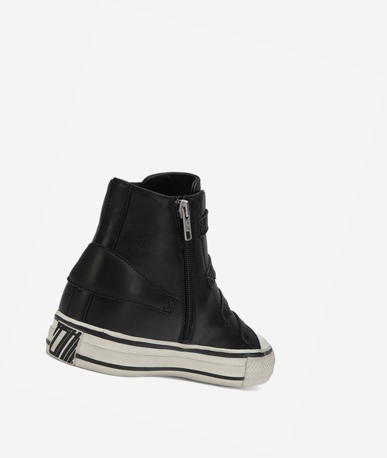 High-Top Sneakers ASH Virgin Noir Femme | DPE-9133023