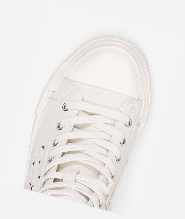 High-Top Sneakers ASH Gaudi Blanche Femme | LBM-3016318