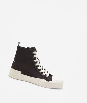 High-Top Sneakers ASH Ghibly Noir Femme | QZN-9492841