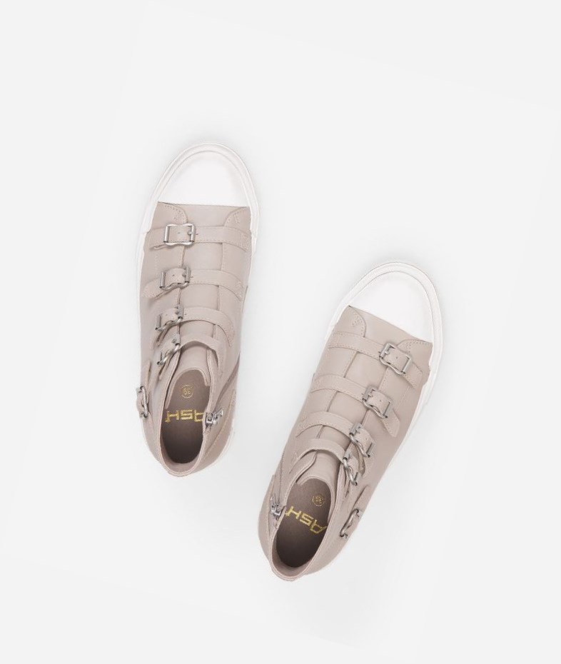 High-Top Sneakers ASH Gang Pearl Femme | OLU-1891488