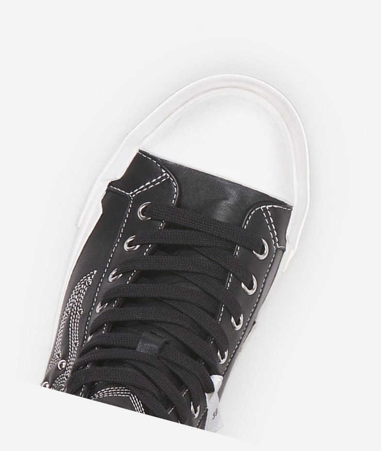 High-Top Sneakers ASH Gaudi Noir Femme | VZQ-5319048