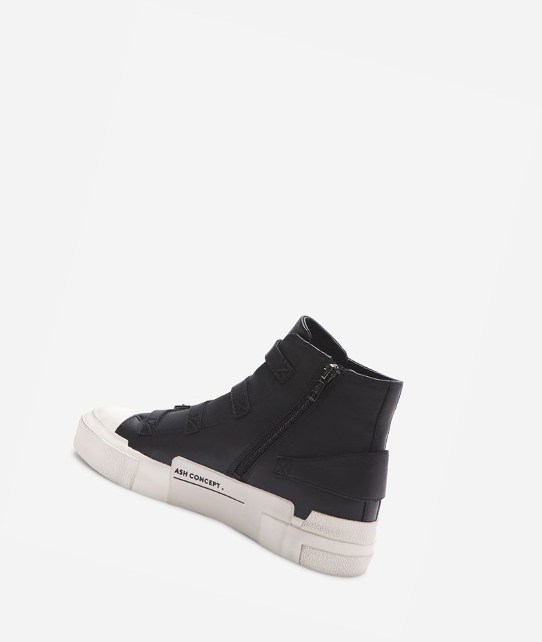 High-Top Sneakers ASH Gang Noir Femme | GLY-9765548