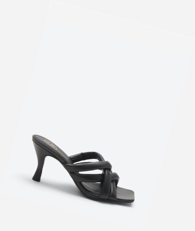 Heeled Sandals ASH Mina Noir Femme | GMT-7472523