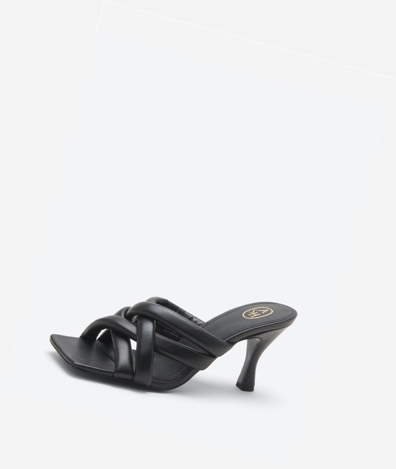 Heeled Sandals ASH Mina Noir Femme | GMT-7472523