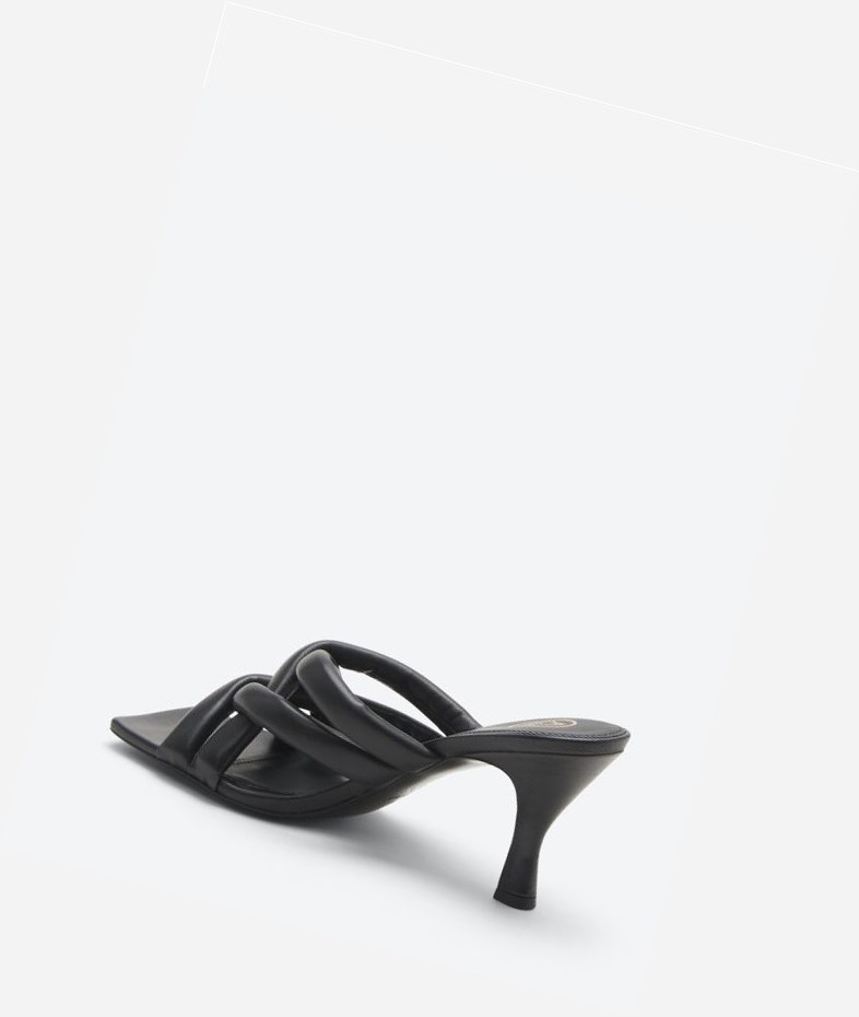 Heeled Sandals ASH Mina Noir Femme | GMT-7472523