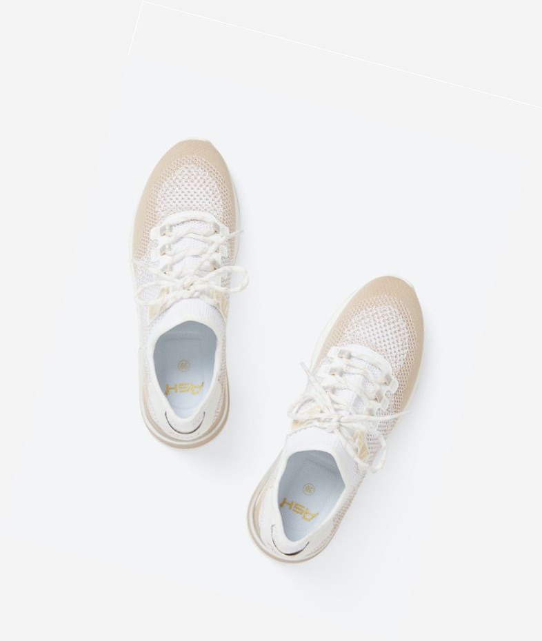 Air Cushion Sneakers ASH Krush Degrade Blanche Femme | AVL-2139323