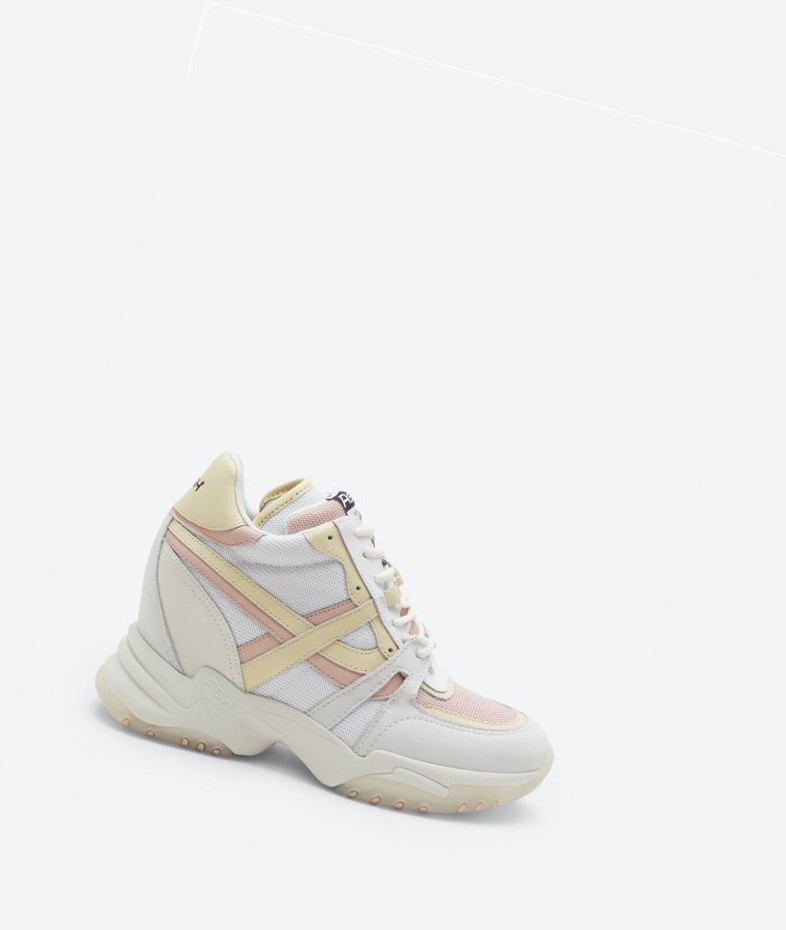 Wedge Sneakers ASH Intense Blanche Femme | KLW-3318355