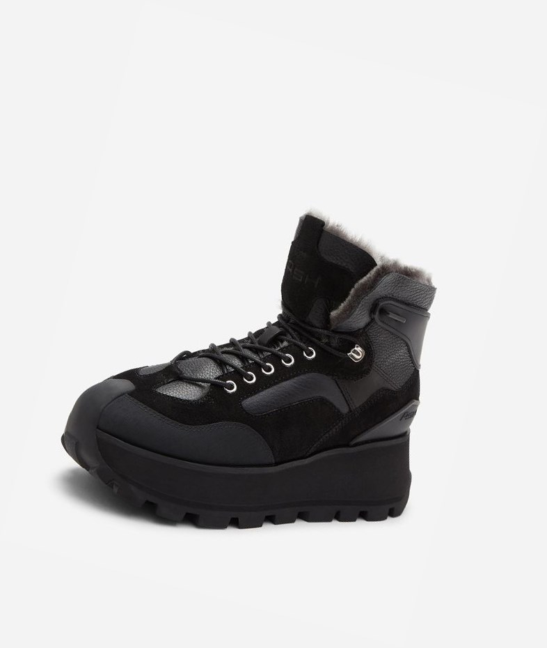 High-Top Sneakers ASH Sweet Noir Femme | LRB-7659088