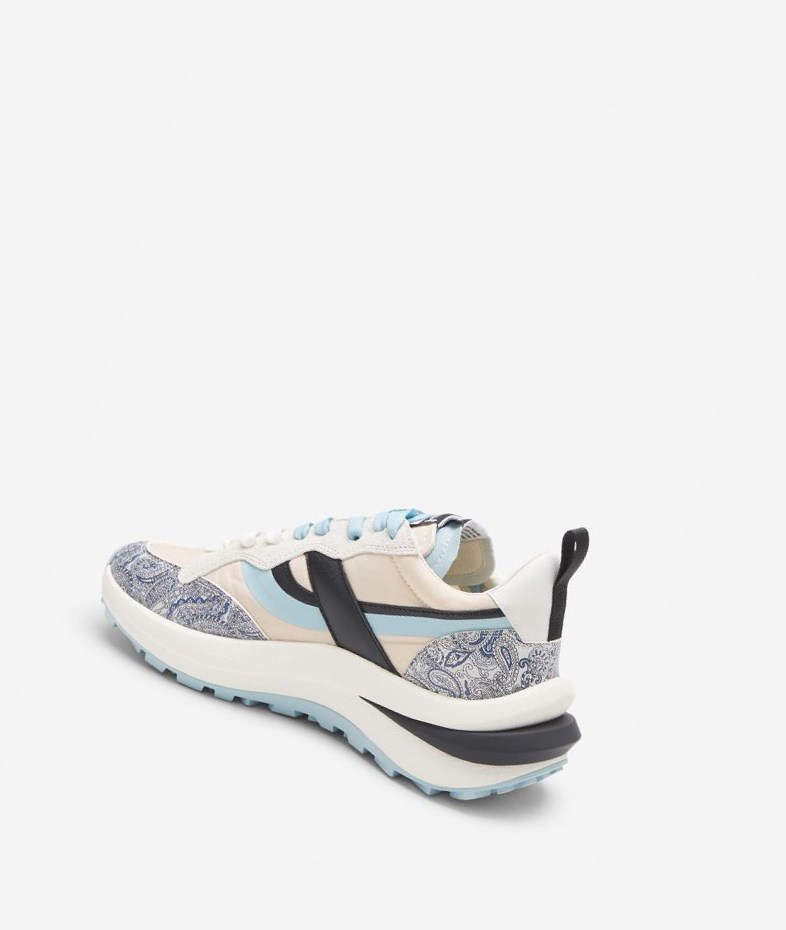 Low-Top Sneakers ASH Spider 620-01 Blanche Noir Femme | MJD-5000179