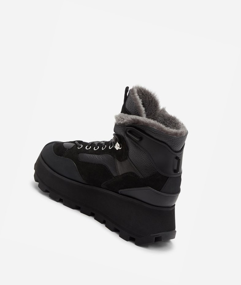 High-Top Sneakers ASH Sweet Noir Femme | LRB-7659088