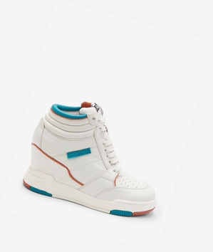 High-Top Sneakers ASH Blade Blanche Femme | YHQ-4455874