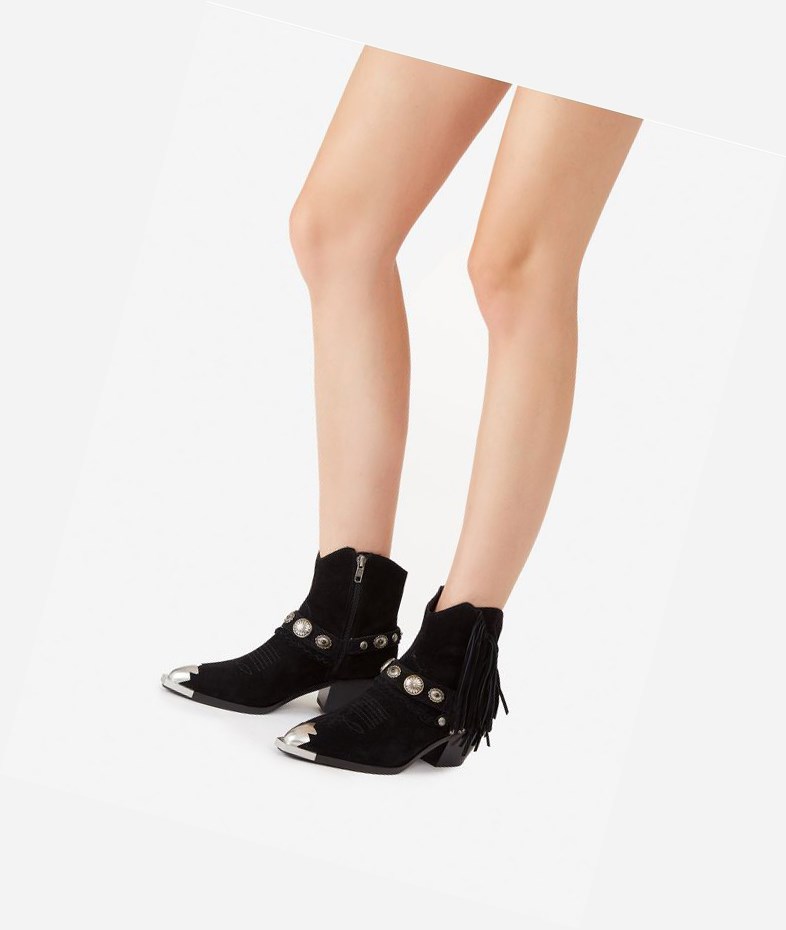 Bottines ASH Farrow Noir Femme | ETN-6116851