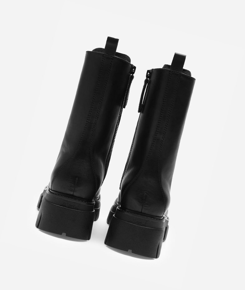 Bottes Moto ASH Liam Noir Femme | MCP-8242479