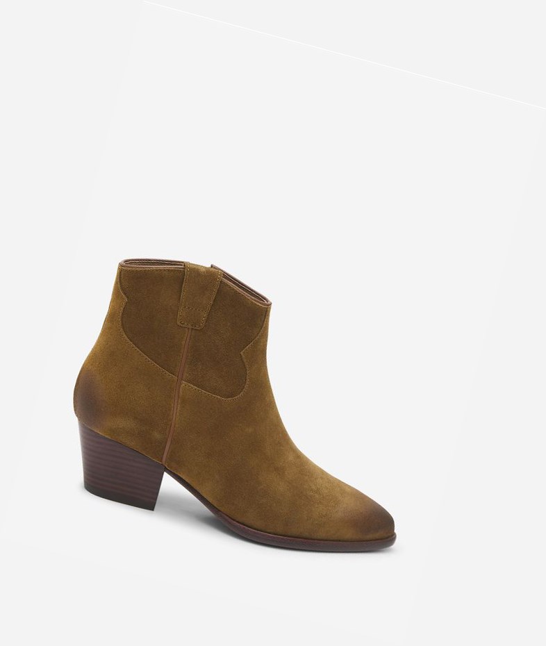 Bottines ASH Houston Russet Femme | RWQ-5689369