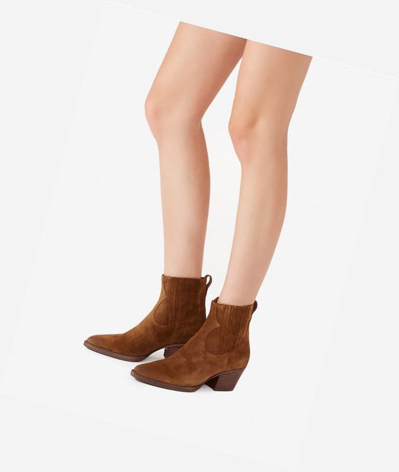 Bottines ASH Faith Russet Femme | XHM-1789799