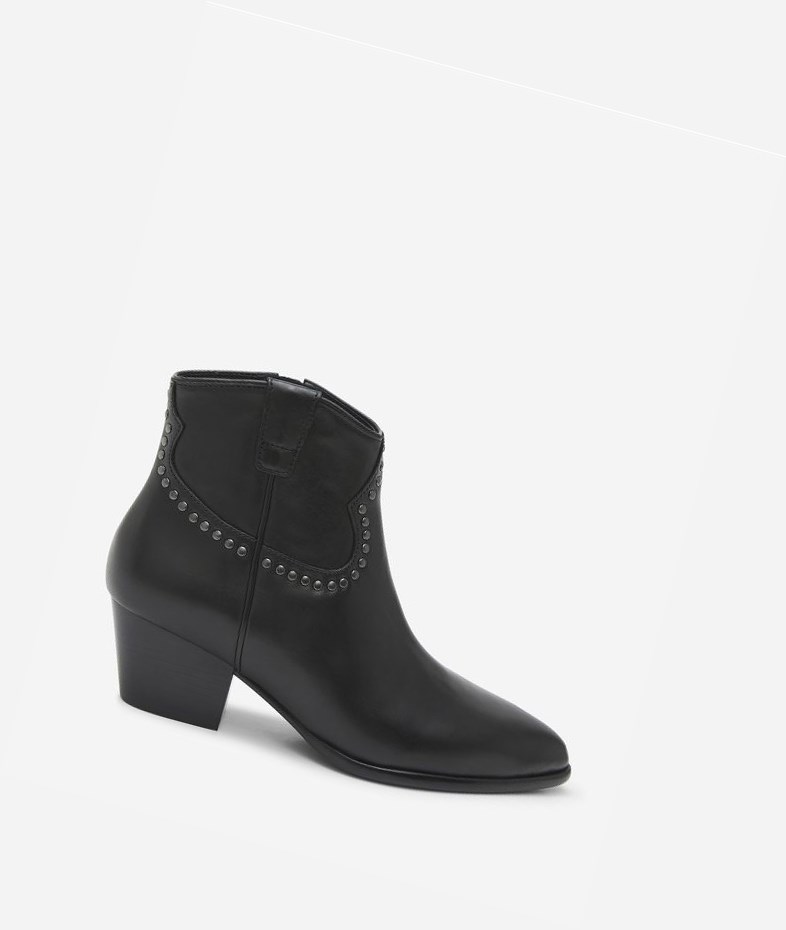 Bottines ASH Houston Bis Noir Femme | OPF-7748166