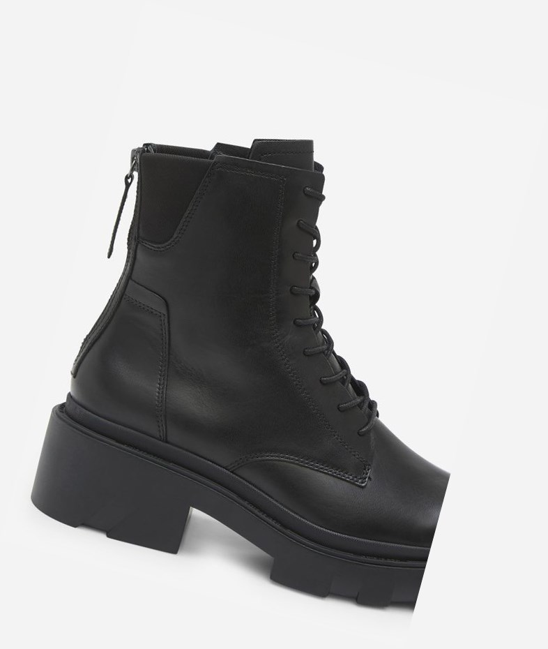 Bottes Moto ASH Moody Noir Femme | MAU-8150042