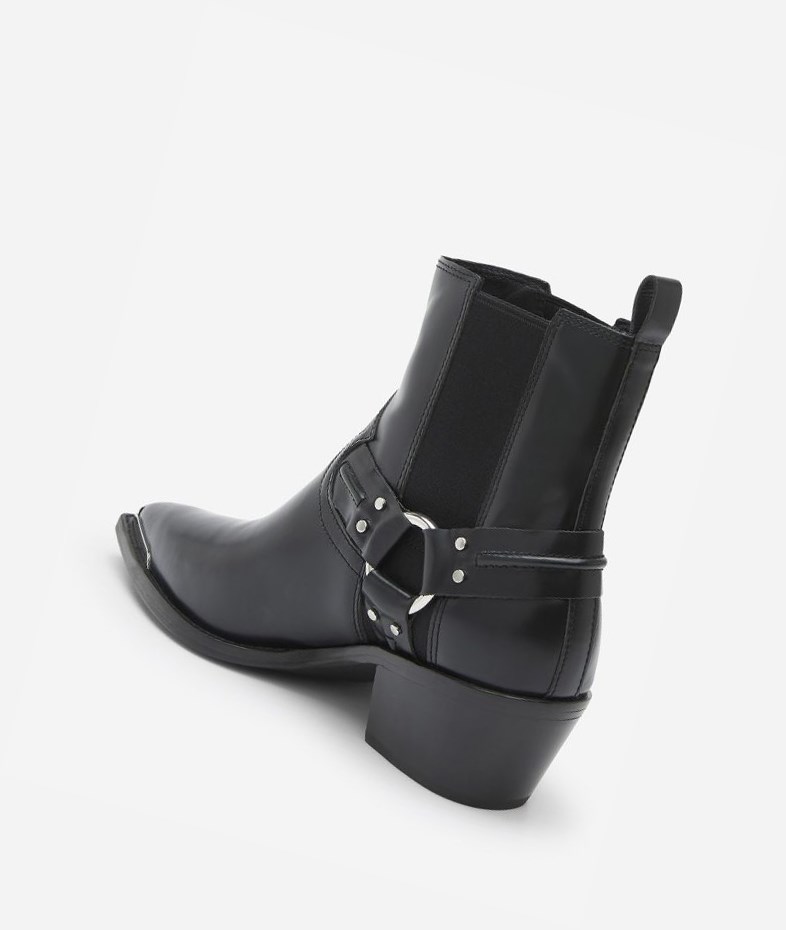 Bottines ASH Dusty Noir Femme | JPY-5877220