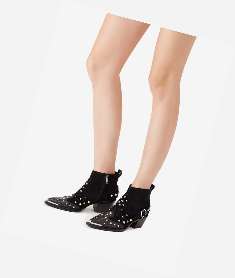 Bottines ASH Duran Noir Femme | DIV-5065654