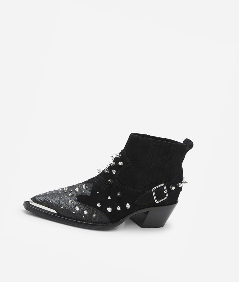 Bottines ASH Duran Noir Femme | DIV-5065654