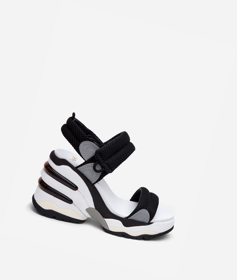 Sneaker Sandals ASH Cosmos Noir Argent Femme | IAK-0577240