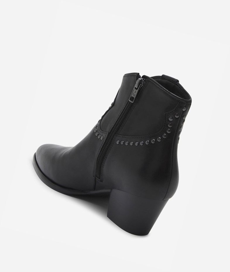 Bottines ASH Houston Bis Noir Femme | OPF-7748166