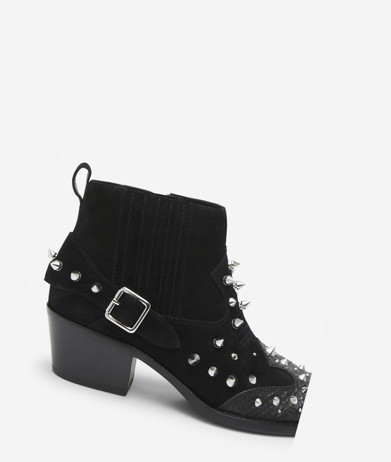 Bottines ASH Duran Noir Femme | DIV-5065654