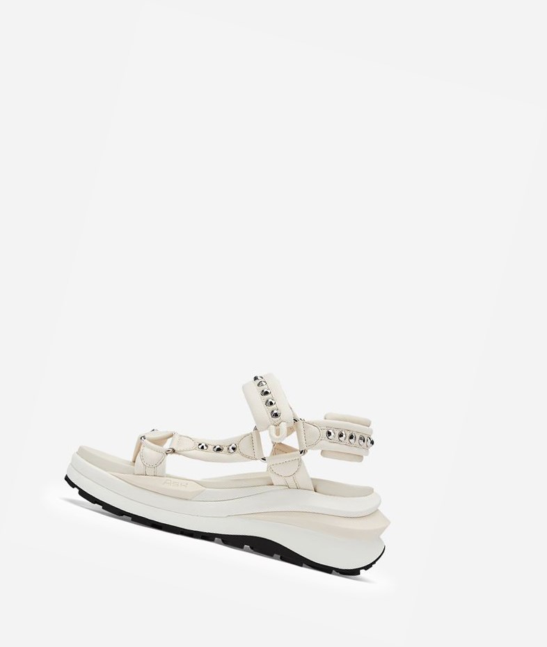 Sneaker Sandals ASH Shogun Talc Femme | ETB-6521199