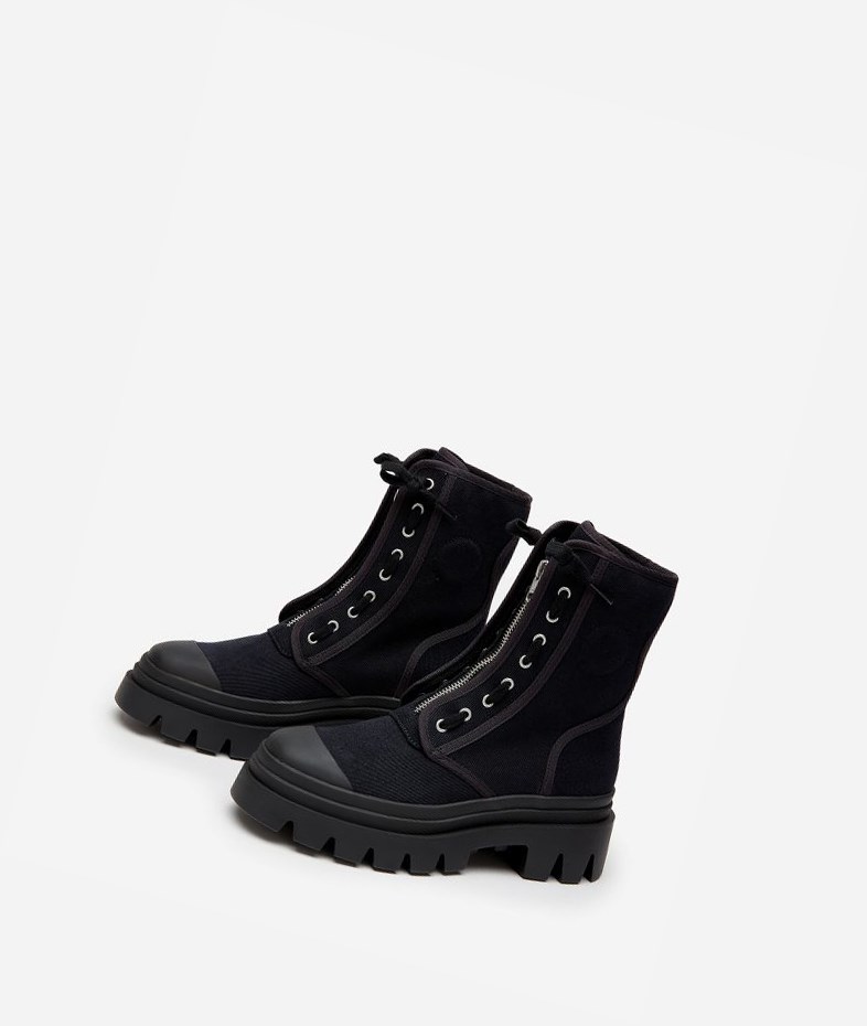 High-Top Sneakers ASH Phoenix Noir Femme | FCC-1859036