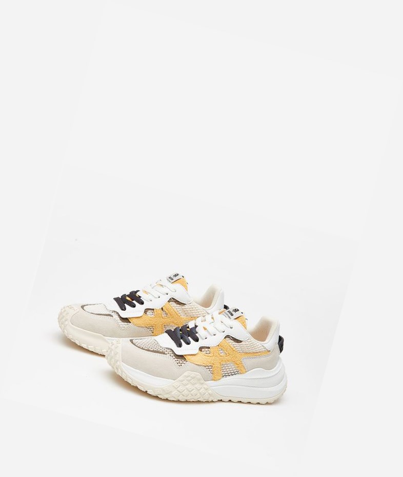 Low-Top Sneakers ASH Joker Be Kind Blanche Blanche Noir Femme | KZN-3113187