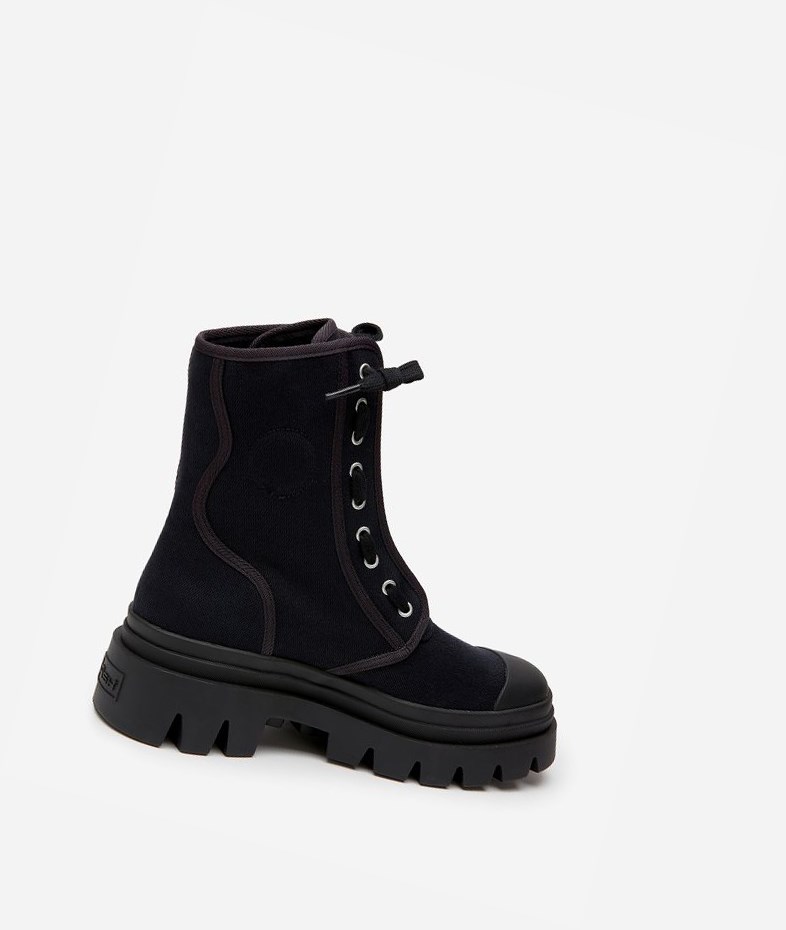 High-Top Sneakers ASH Phoenix Noir Femme | FCC-1859036