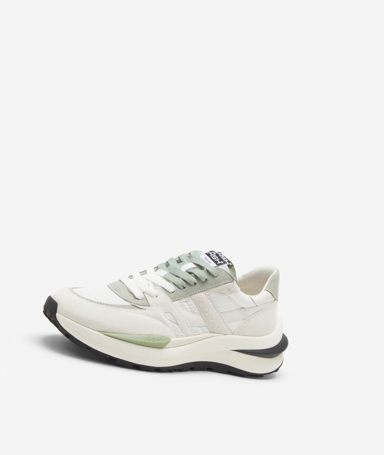 Low-Top Sneakers ASH Spider 620 Man Blanche Blanche Homme | PEA-6561314